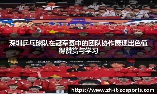 深圳乒乓球队在冠军赛中的团队协作展现出色值得赞赏与学习